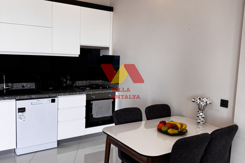 1+1 apartment with a sea view in Alanya, Kargıcak. Фото 33