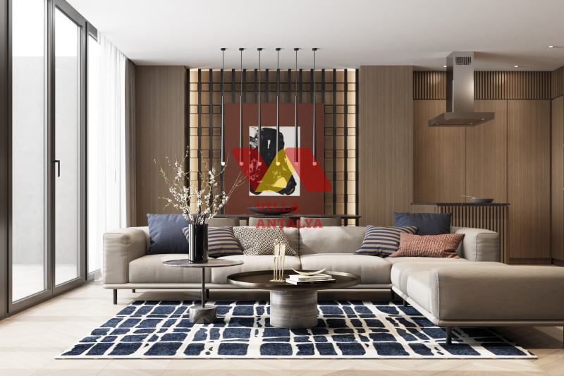 Элитные резиденции с бассейнами на балконе, 2+1. Фото 1