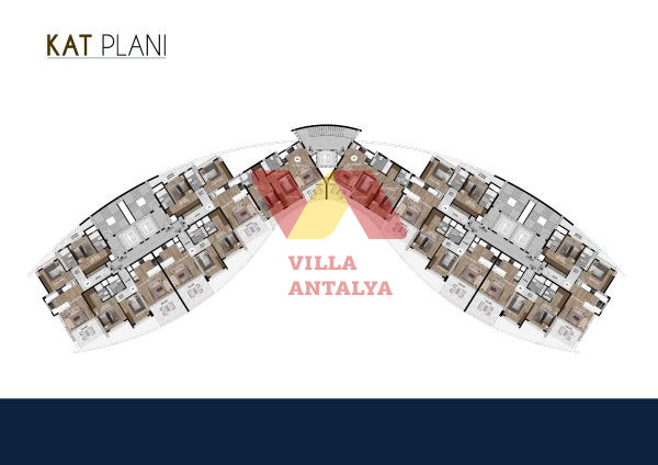 Проект в самом элитном районе города Мерсин. Фото 20