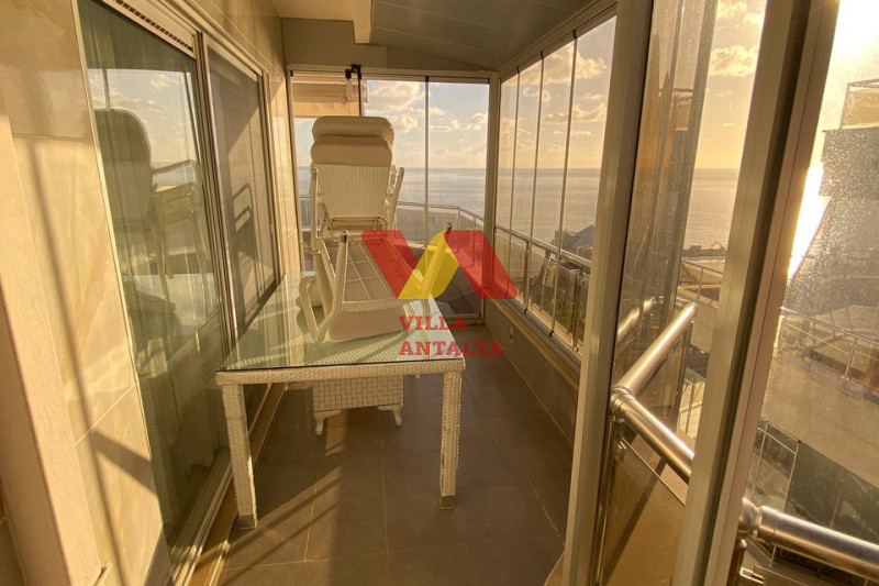 Дуплекс 4+1 с видом на море, Алания. Фото 8