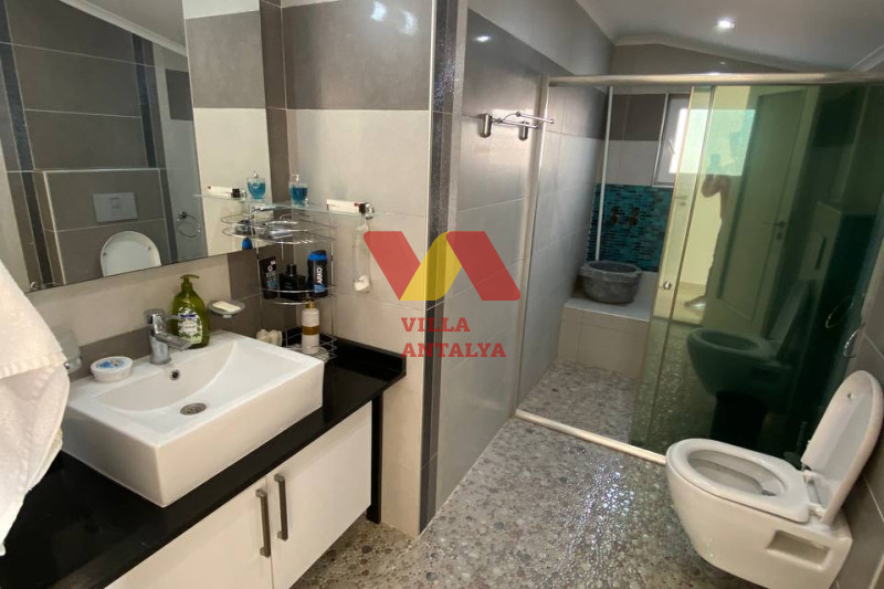 Дуплекс 4+1 с видом на море, Алания. Фото 14