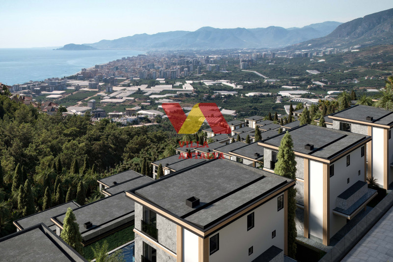 Комплекс вилл и апартаментов в Алании. Фото 2