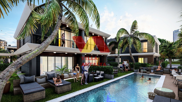 Современная вилла класса люкс в Анталии, 4+1