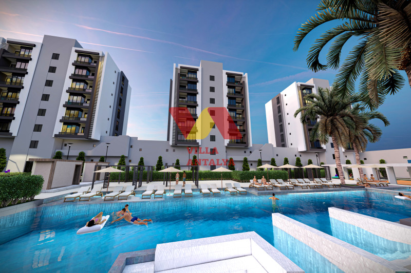New project in Antalya in Kepez for residence permit, 2+1. Фото 2